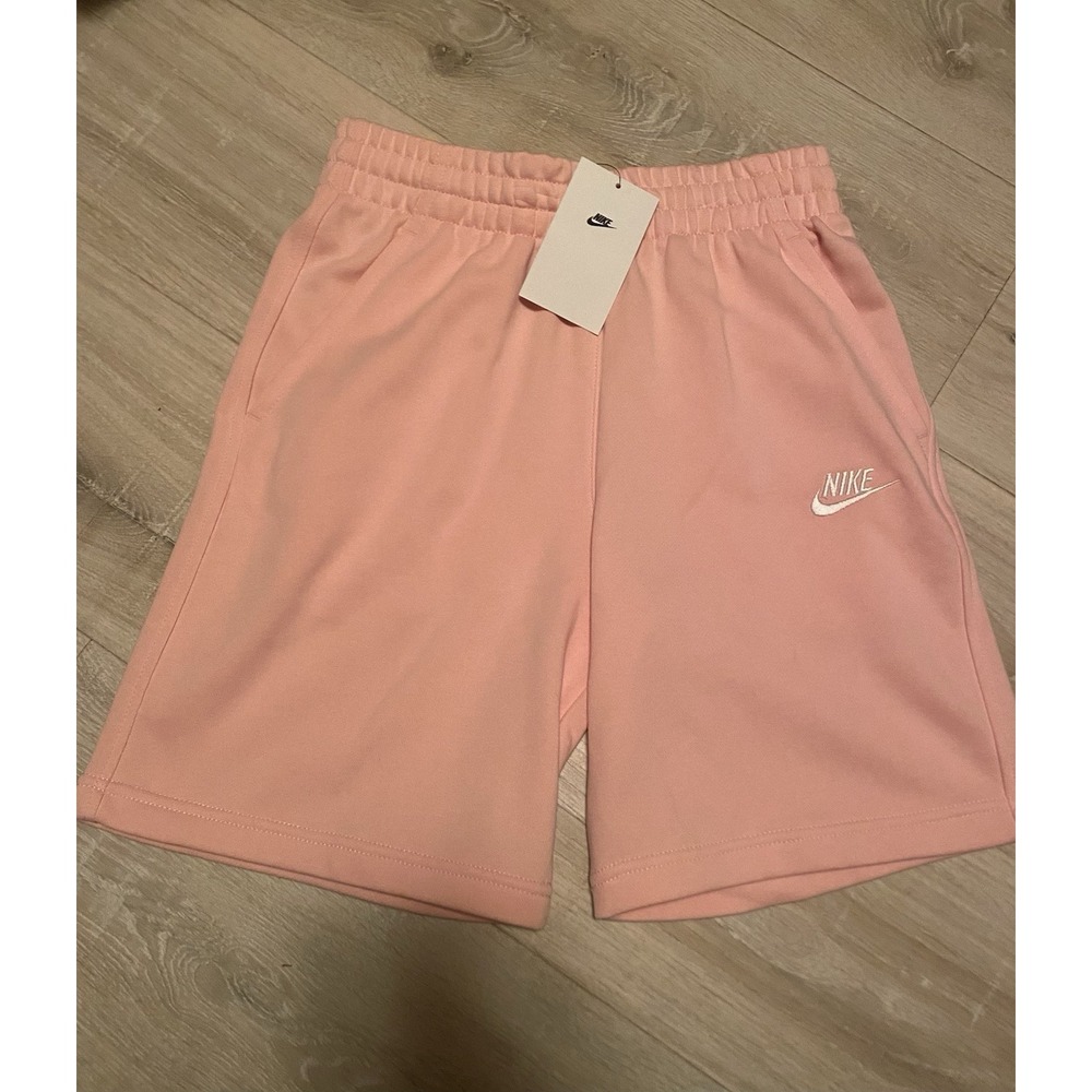 Nike Sportswear Club Fleece Shorts Pink Kids Large NWT FD3015-690